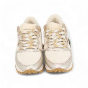 TROPEZ HAUTE LOW WOMAN BLANC ARGENT