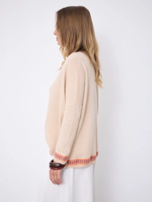 BEIGE CHINE