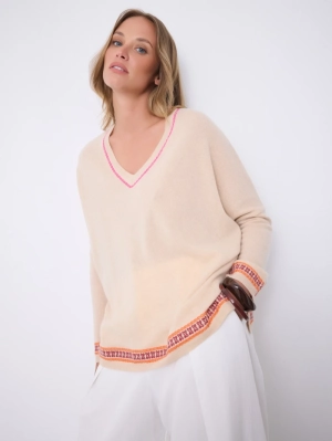 BEIGE CHINE