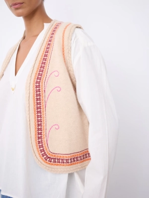 BEIGE CHINE